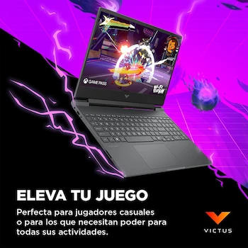 Imagen 5 de HP Victus 15-fa2017la Laptop Gaming 15.6" FHD i5 16GB 512GB SSD RTX 5050 Plata