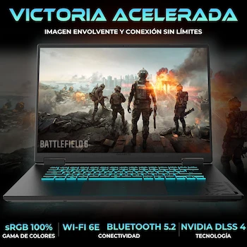 Imagen 3 de GIGABYTE Gaming A16 RTX 5060 8GB i7-13620H 16GB 1TB 16" 165Hz