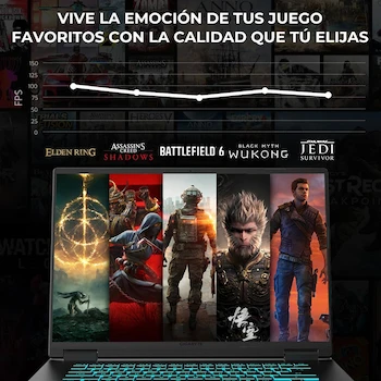 Imagen 5 de GIGABYTE Gaming A16 RTX 5060 8GB i7-13620H 16GB 1TB 16" 165Hz