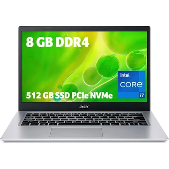 Imagen 1 de Acer Aspire 5 14" HD Core i7 8GB 512GB SSD Laptop Cubierta Aluminio