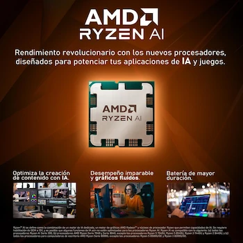 Imagen 2 de Gigabyte Aero X16 RTX 5060 Ryzen AI 7 350 16GB 1TB 16" Laptop
