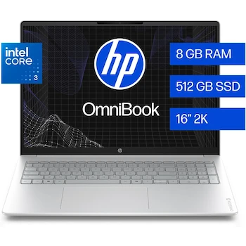 Imagen 2 de HP OmniBook 3 16-bu0030la Laptop 16" Plata