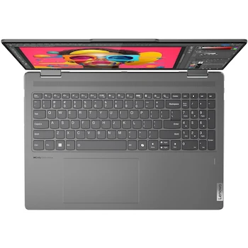 Imagen 2 de Lenovo Yoga 7 83DL 2-in-1 Laptop 16" WUXGA IPS Táctil Intel Ultra 7 16GB 1TB
