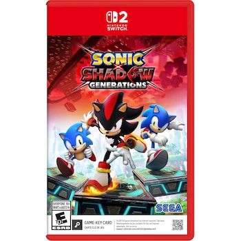 Imagen de referencia para Sonic X Shadows Generations - Juego físico Nintendo Switch 2