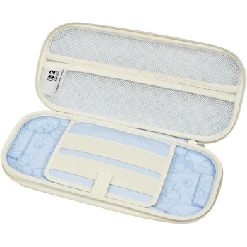 Imagen 3 de HORI Vault Case Eevee Cottage Core Funda rígida Light Blue para Nintendo Switch 2 - 10 cartuchos