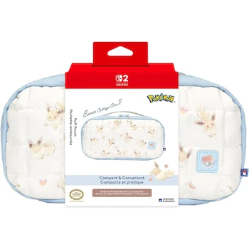 Imagen de referencia para HORI Funda Acolchada Eevee Cottage Core Beige para Nintendo Switch 2 Oficialmente Licenciada