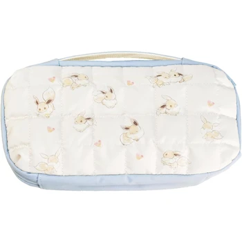 Imagen 3 de HORI Funda Acolchada Eevee Cottage Core Beige para Nintendo Switch 2 Oficialmente Licenciada