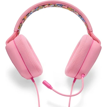 Imagen 3 de PowerA Wired Stereo Headset Nintendo Switch Kirby Mouthful Rosa