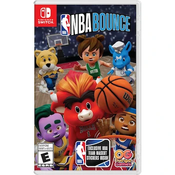 Imagen de referencia para NBA BOUNCE Edición Amazon Exclusive Nintendo Switch Juego Físico con Sticker Sheet