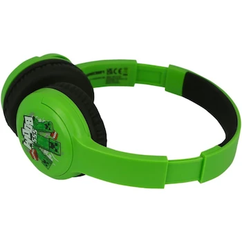 Imagen 2 de OTL Audífonos Inalámbricos Bluetooth Minecraft Creeper Verde
