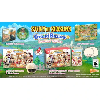 Imagen 2 de Story of Seasons Grand Bazaar Edición Premium - Nintendo Switch