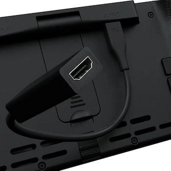 Imagen 4 de CRKD Nitro Deck+ Control Pro para Nintendo Switch OLED Dockable Clear Black Edition