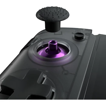 Imagen 5 de CRKD Nitro Deck+ Control Pro para Nintendo Switch OLED Dockable Clear Black Edition