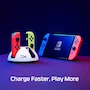 Miniatura de HyperX CP Quad 2 Cargador para Joy-Con Nintendo Switch Rojo
