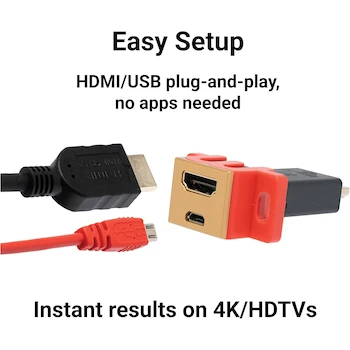 Imagen 5 de Marseille mClassic Plug-In Play Mejorador de Imagen HDMI Negro Original 1440p/60Hz