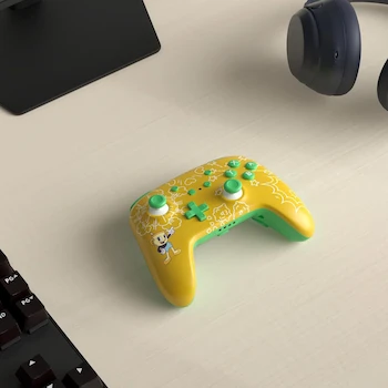 Imagen 2 de PowerA Control Inalámbrico Mejorado para Nintendo Switch Cuphead Ms. Chalice