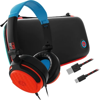 Imagen de referencia para 4Gamers Kit Funda y Audífonos Nintendo Switch Neon SWL-50-4G