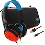 Miniatura de 4Gamers Kit Funda y Audífonos Nintendo Switch Neon SWL-50-4G