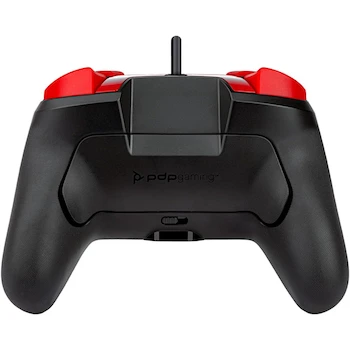 Imagen 2 de Kit PDP AIRLITE Auriculares con Cable y Mic + Control Rematch Pro Nintendo Switch Super Mario Rojo/Azul