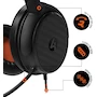 Miniatura de 4Gamers Audífonos Gamer C6-100 Negro/Naranja 3.5mm Compatible PS4 PS5 Xbox Switch PC