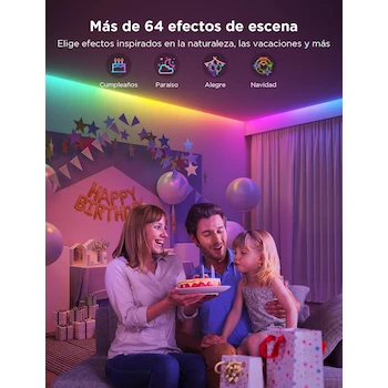 Imagen 5 de Govee Tira LED RGBIC 5 m Bluetooth