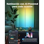 Miniatura de Lámpara de Pie Esquina LED Govee RGBIC Negra H6076