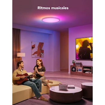 Imagen 3 de Govee Lámpara de Techo Inteligente RGBIC 12 pulgadas Blanco 2400 lm