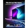 Miniatura de Govee Retroiluminación TV 3 Lens Dual 4MP Negro RGBWIC 5m para TV 75–85'' 60 LED/m