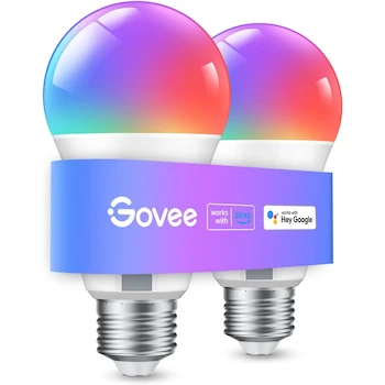 Imagen de referencia para Govee H6008 Foco Inteligente RGBWW Wi‑Fi E26 9W 800 lm Paquete 2 Compatible Alexa Google