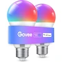 Miniatura de Govee H6008 Foco Inteligente RGBWW Wi‑Fi E26 9W 800 lm Paquete 2 Compatible Alexa Google