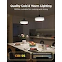 Miniatura de Govee Lámpara Colgante Isla de Cocina Negra 1300 lm RGBIC 2700–6500K Compatible Matter