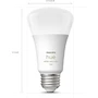 Miniatura de Philips Hue Pack 4 Focos Inteligentes Multicolor A19 10.5W con Hue Bridge