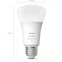 Miniatura de Philips Hue White & Color Ambiance A19 Pack de 2 Focos Inteligentes Blanco y Multicolor