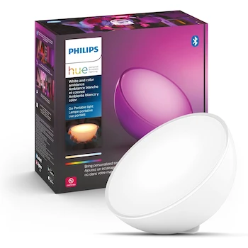 Imagen de referencia para Philips Hue Go Lámpara de Mesa Blanco 15x15x7.9 cm