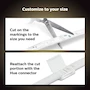 Miniatura de Philips Hue Kit Inicial Tira LED Inteligente 2 m Versión 4 Bluetooth Blanco