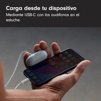 Imagen 4 de Beats Solo Buds Audífonos Inalámbricos Bluetooth Gris Tormenta