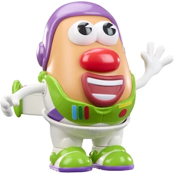 Imagen de referencia para Figura Didáctica Cara de Papa Buzz Lightyear Multicolor Toy Story Hasbro