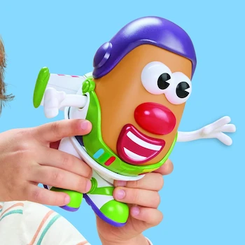 Imagen 2 de Figura Didáctica Cara de Papa Buzz Lightyear Multicolor Toy Story Hasbro