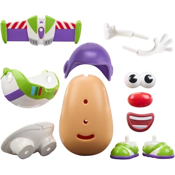 Imagen 3 de Figura Didáctica Cara de Papa Buzz Lightyear Multicolor Toy Story Hasbro