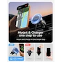 Miniatura de LISEN Soporte Celular Automóvil MagSafe Negro-Gris Modelo 2E778 360° Giratorio
