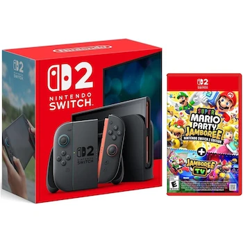 Imagen de referencia para Nintendo Switch 2 Bundle Internacional con Juego Físico Mario Party Jamboree 256GB