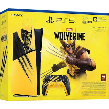 Imagen 2 de Paquete Consola PlayStation 5 Digital Edición Limitada Marvel's Wolverine Battle Yellow