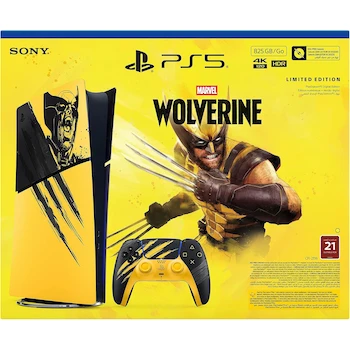 Imagen 3 de Paquete Consola PlayStation 5 Digital Edición Limitada Marvel's Wolverine Battle Yellow