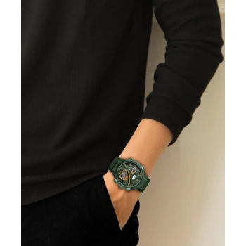 Imagen 5 de Lacoste LC33 2011367 Reloj para Hombre Caqui 45 mm Analog-Digital