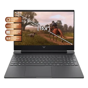 Imagen 2 de HP Victus 15.6" 15-fa2013dx Intel Core i5 8GB 512GB SSD RTX 3050 Windows 11 Home Mica Silver