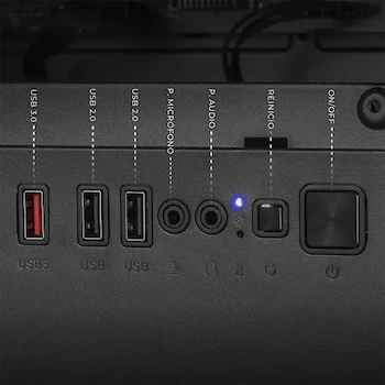 Imagen 3 de PC Gamer Xtreme PC Gaming RTX 5060 Ryzen 5 5500 16GB SSD 500GB WiFi Black