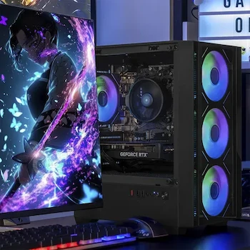 Imagen 4 de PC Gamer Xtreme PC Gaming RTX 5060 Ryzen 5 5500 16GB SSD 500GB WiFi Black