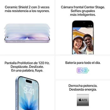 Imagen 4 de Apple iPhone 17 512 GB Lavanda