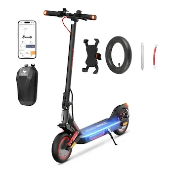 Imagen de referencia para Scooter Eléctrico Plegable para Adulto Honey Whale S2 Max Negro 500W 22 km 10 Pulgadas