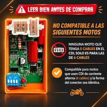 Imagen 3 de CDI Racing Corriente Alterna FT150 DT125/150 DM150 Corte RPM